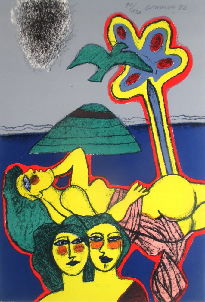 Литография Corneille - Tropiques