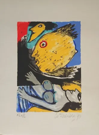 Литография Corneille - '' Un Rêve ''