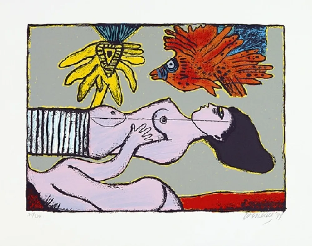 Сериграфия Corneille - Une belle journée de l'été