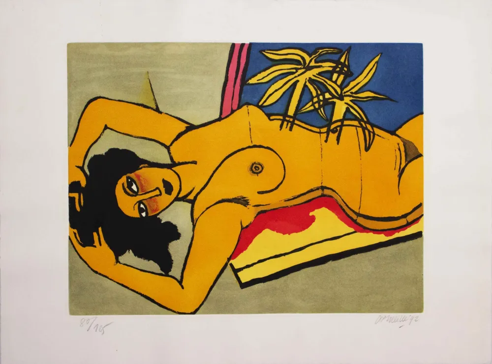 Офорт И Аквитанта Corneille - Untitled