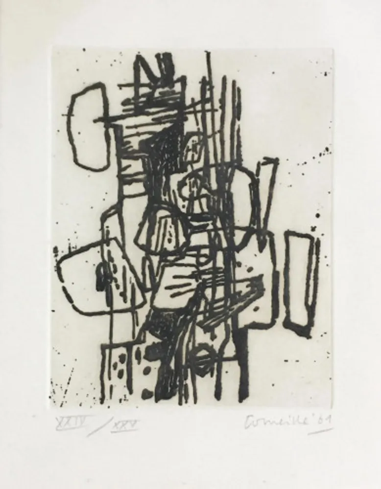 Гравюра Corneille - Untitled XIX