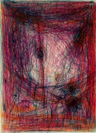 Офорт Corpora - Arbres et l'Isar à Lenggries 1