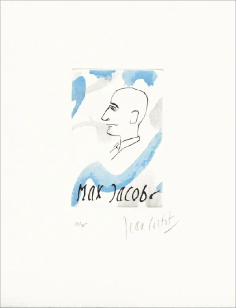 Офорт Cortot - Max Jacob