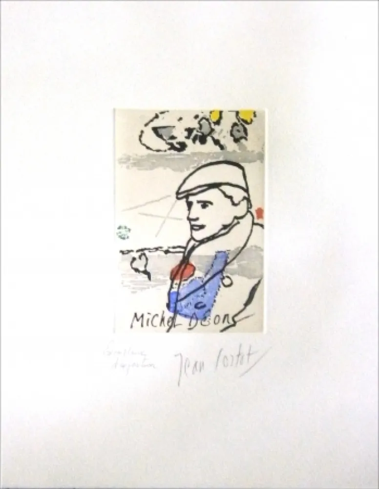 Офорт Cortot - MICHEL DEON