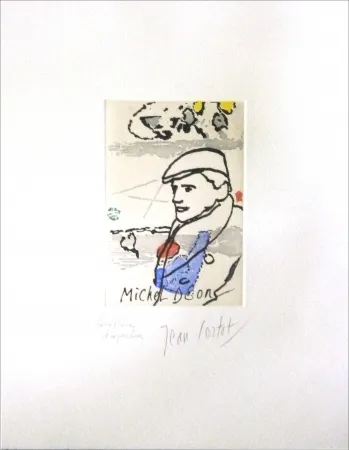 Офорт Cortot - MICHEL DEON