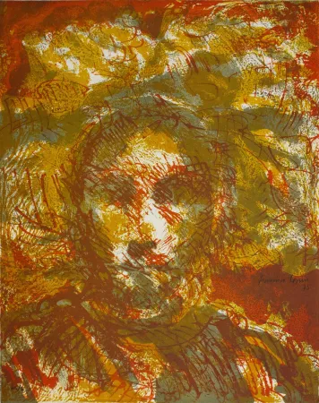 Литография Corzas - Umbrìo por la pena