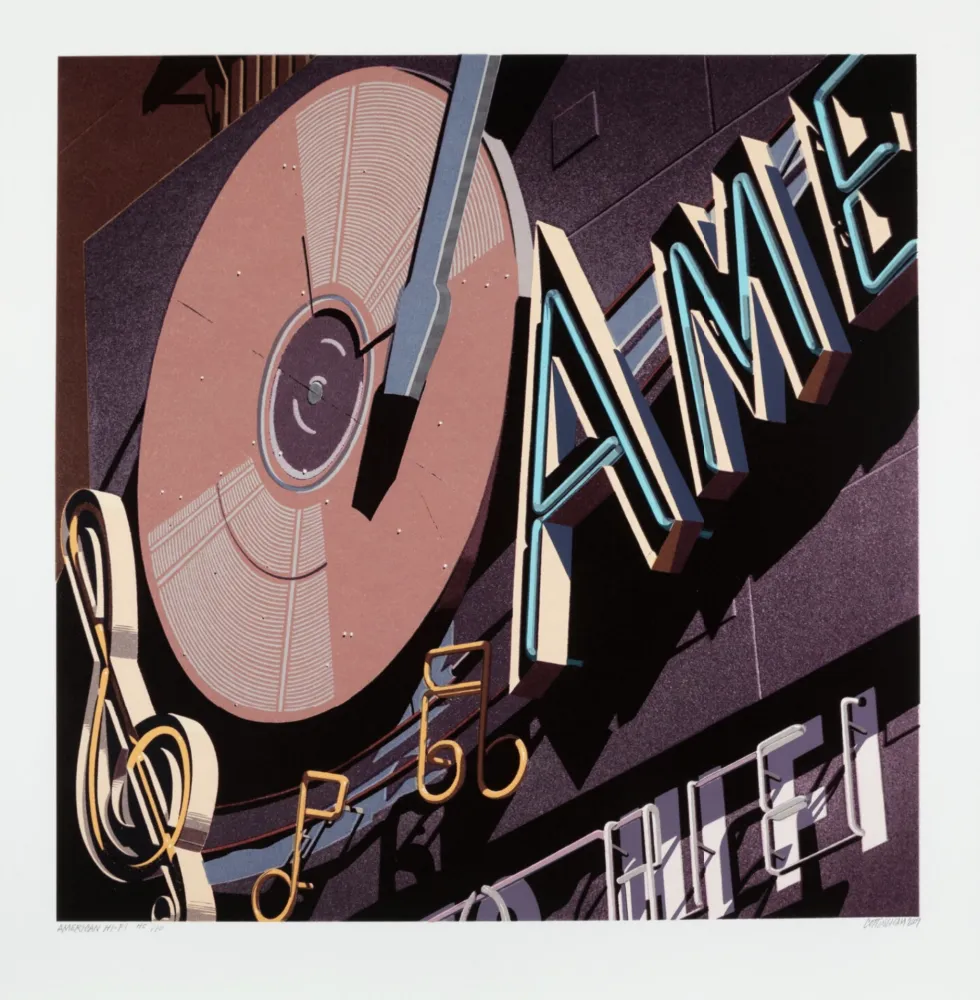 Сериграфия Cottingham - American Hi-Fi