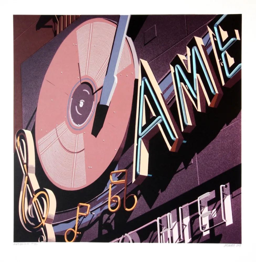 Сериграфия Cottingham - American Hi Fi