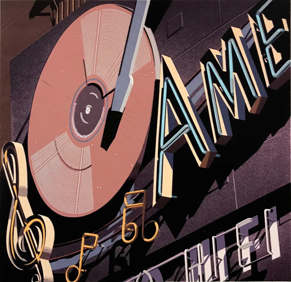 Сериграфия Cottingham - AMERICAN HI FI