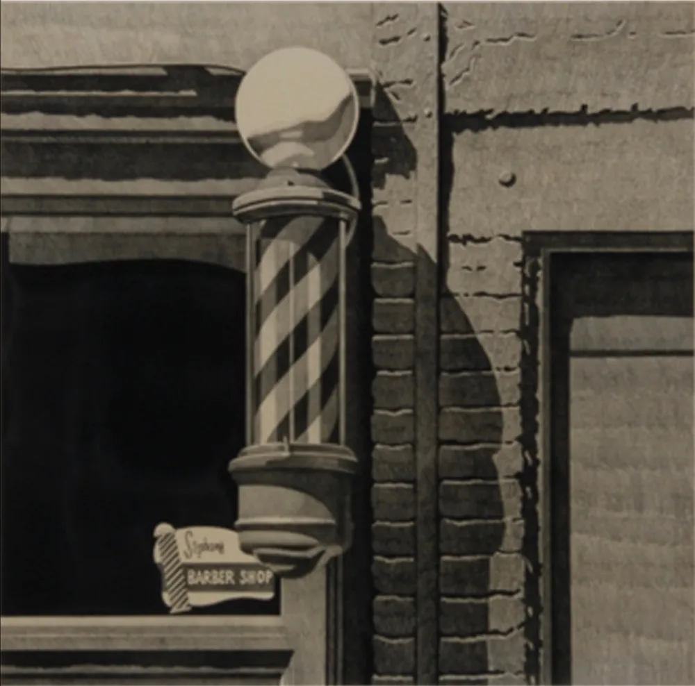 Литография Cottingham - Barber Shop