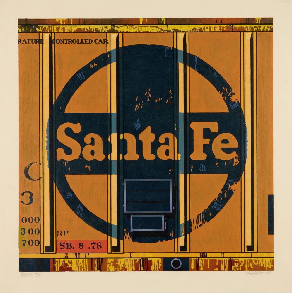 Гравюра На Дереве Cottingham - Santa Fe
