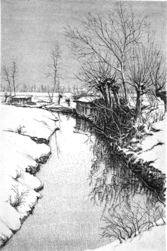 Офорт Cotugno  - Il Sillaro