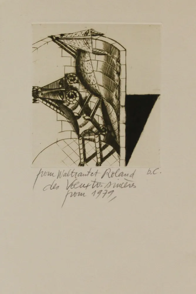 Гравюра Coudrain - Untitled