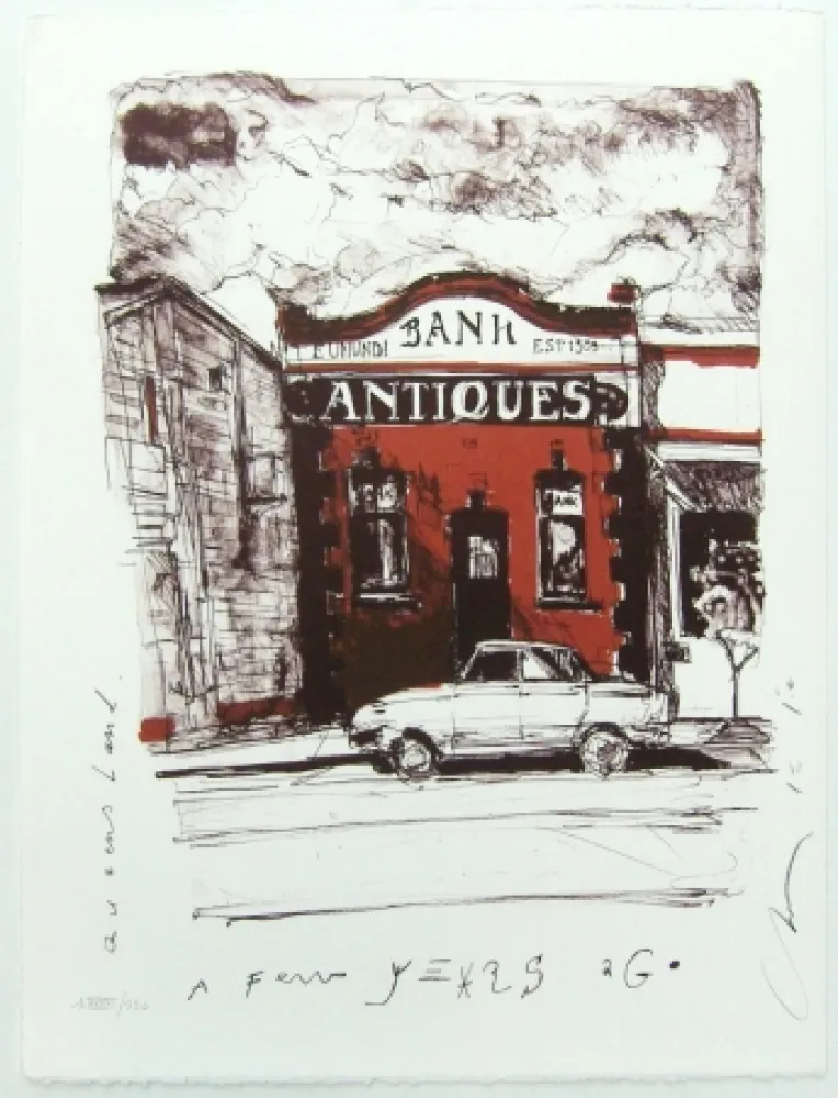 Литография Couture - Antique