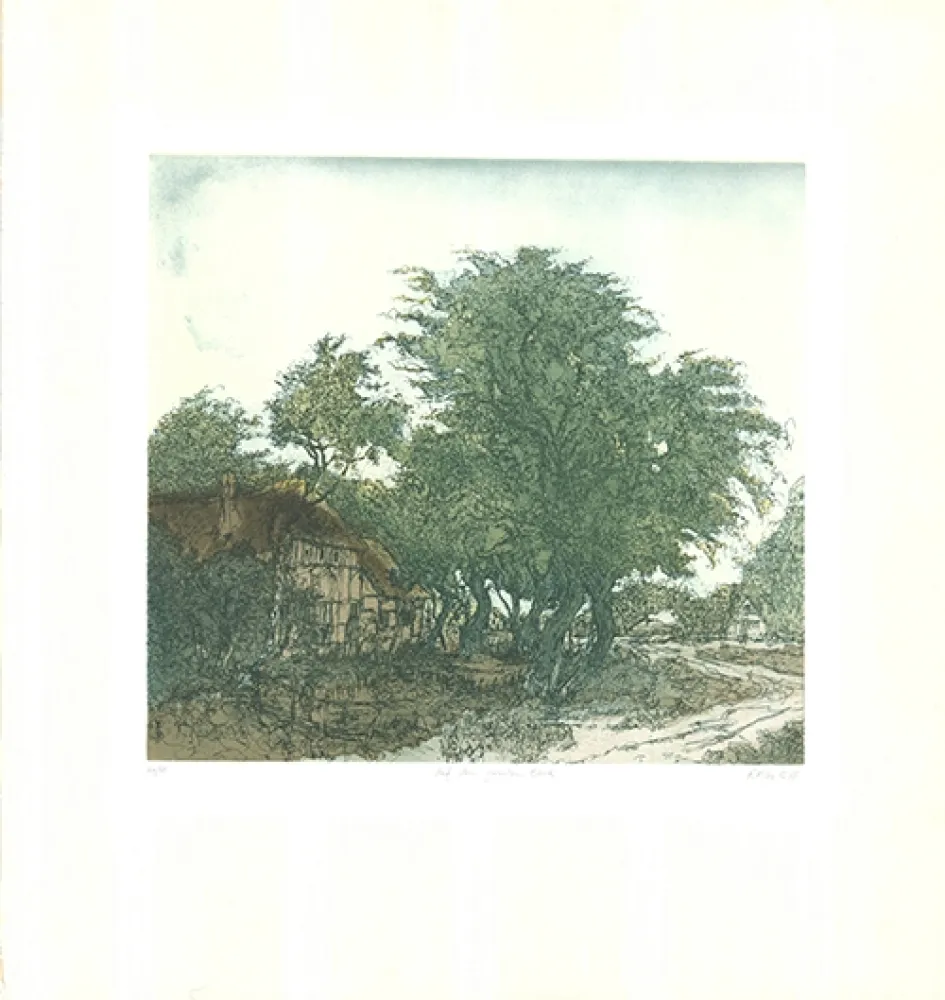 Офорт И Аквитанта Cox - Auf den zweiten Blick / On Second Look