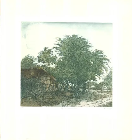 Офорт И Аквитанта Cox - Auf den zweiten Blick / On Second Look