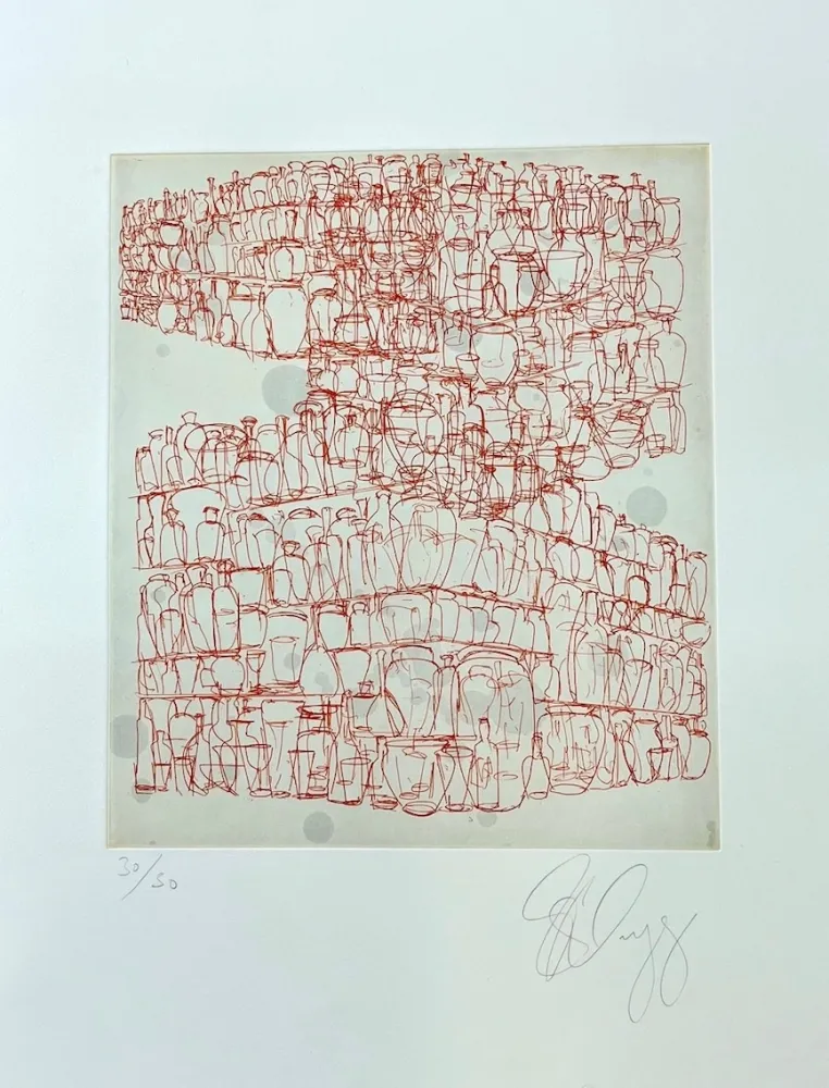 Офорт Cragg - Sin titulo