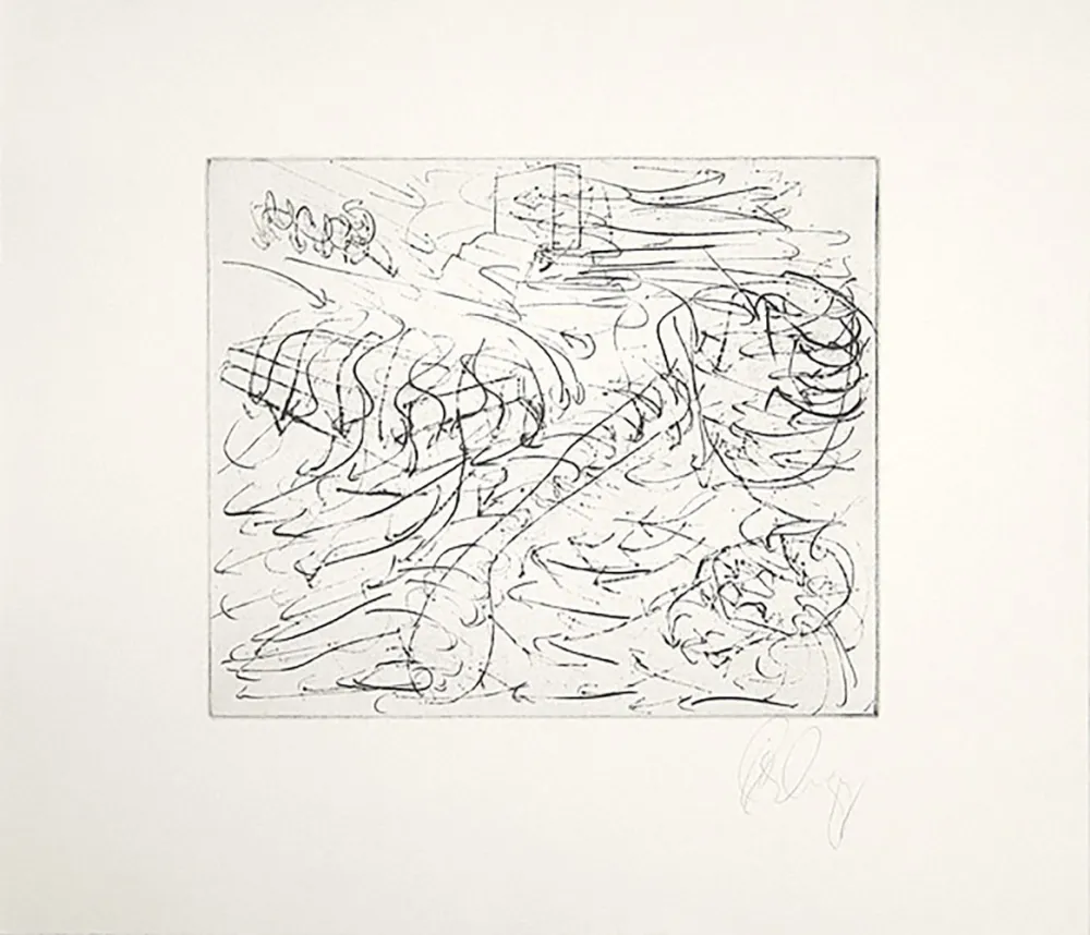 Гравюра Cragg - Wüste 