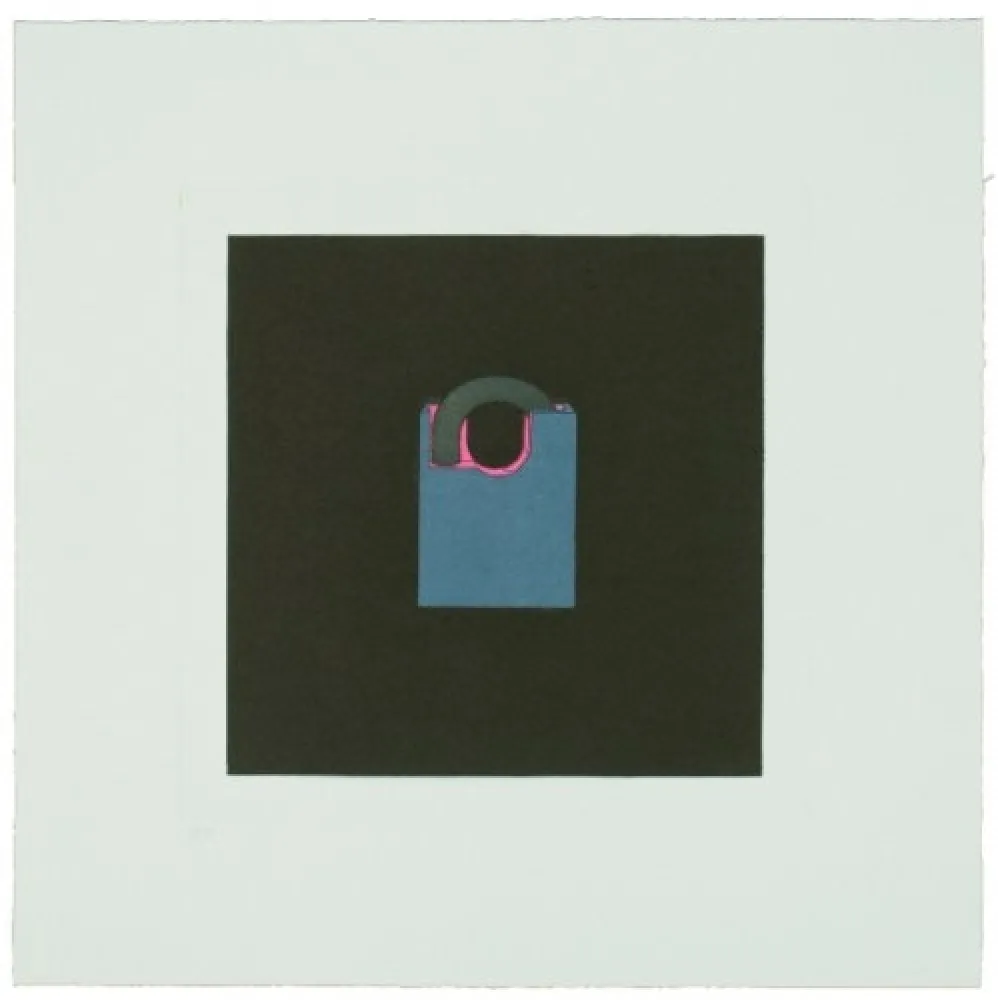 Гравюра Craig-Martin - The Catalan suite I - Padlock
