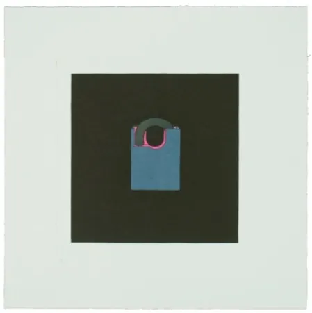 Гравюра Craig-Martin - The Catalan suite I - Padlock