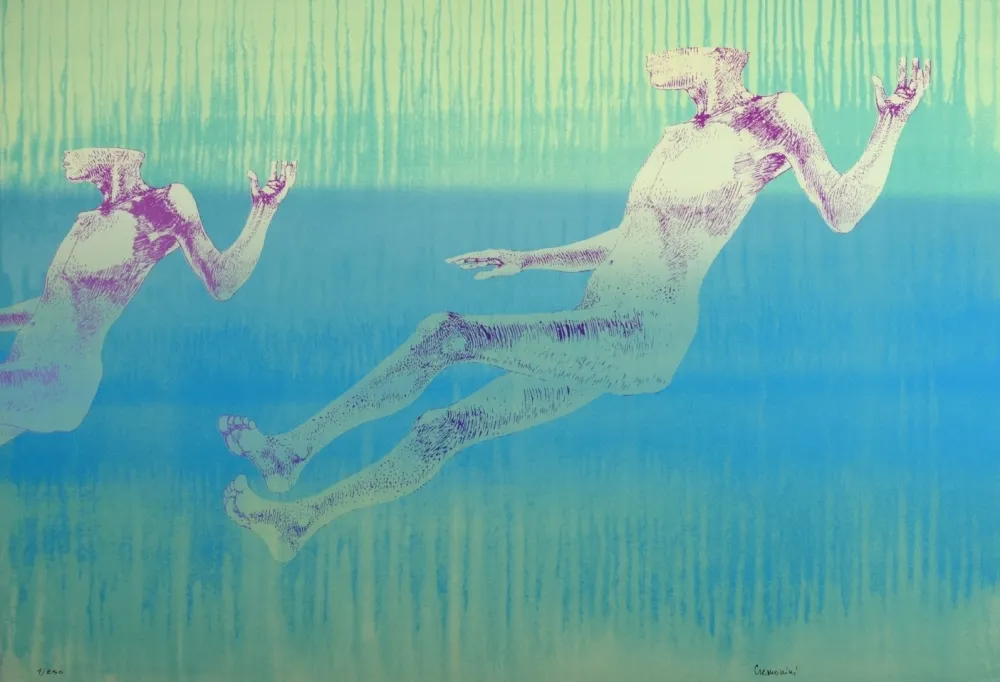 Сериграфия Cremonini - Composition