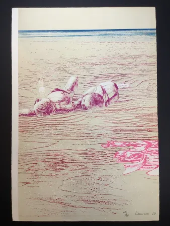 Литография Cremonini - La pelle al sole