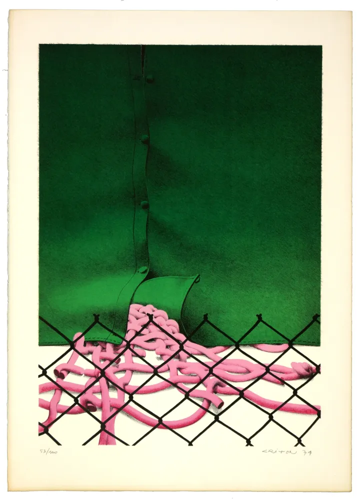 Литография Criton - Sans titre