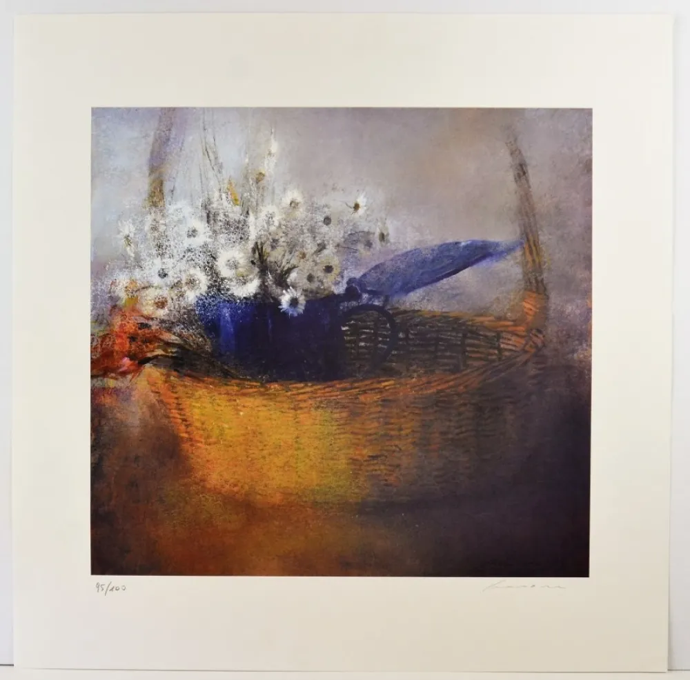 Литография Crociara - Fiori di campo