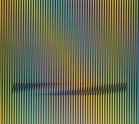 Литография Cruz-Diez - Caura-1	