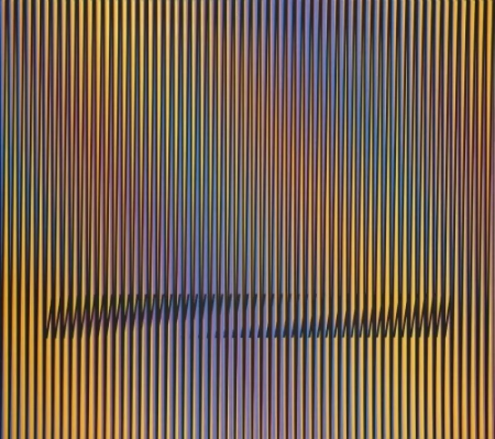 Литография Cruz-Diez - Caura-4