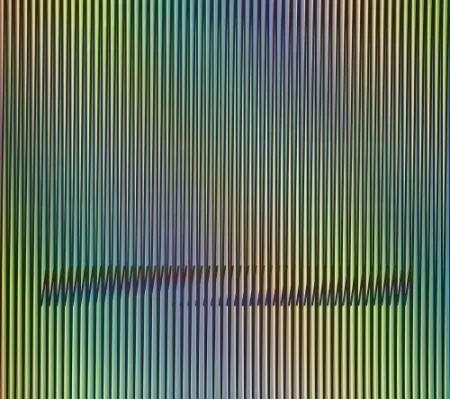 Литография Cruz-Diez - Caura-7	