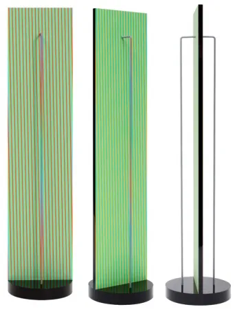 Многоэкземплярное Произведение Cruz-Diez - Couleur a l espace Ariel