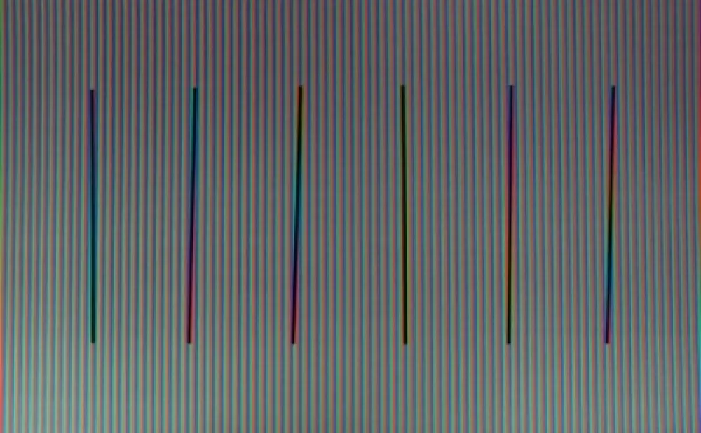 Литография Cruz-Diez - Couleur à l'Espace Jerez	