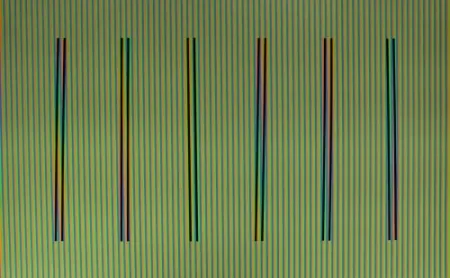 Литография Cruz-Diez - Couleur à l'Espace Olot	