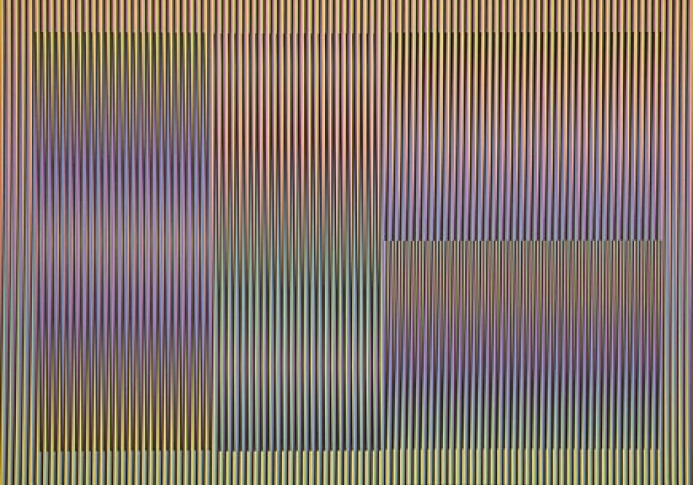 Литография Cruz-Diez - Mod. 2 Color Aditivo Cantarrana 3