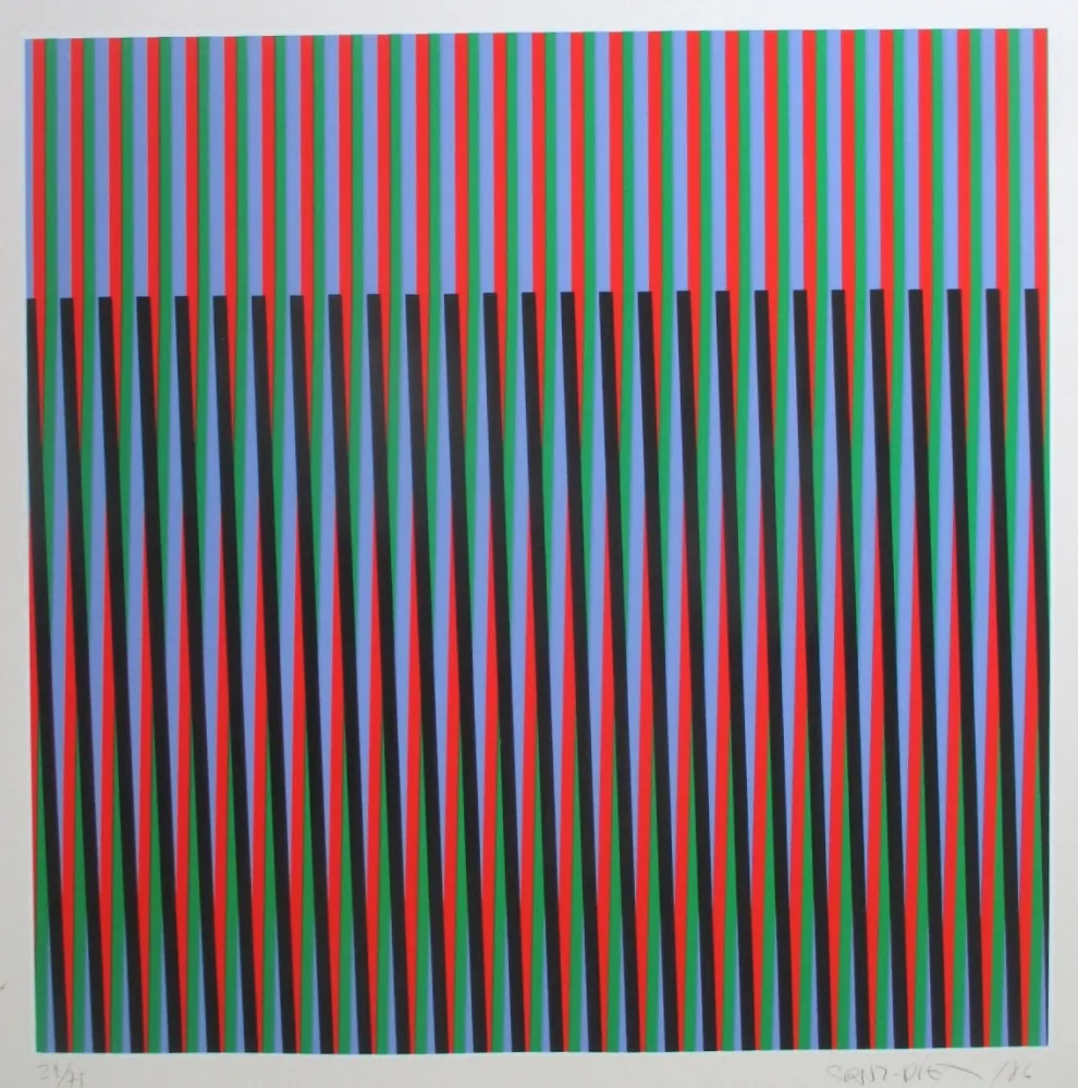 Сериграфия Cruz-Diez - No title