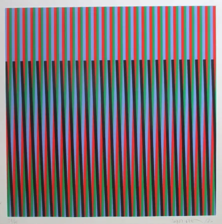 Сериграфия Cruz-Diez - No title