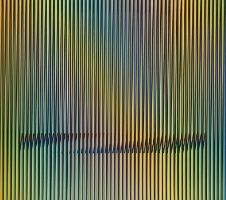 Литография Cruz-Diez - Serie Caura - 1