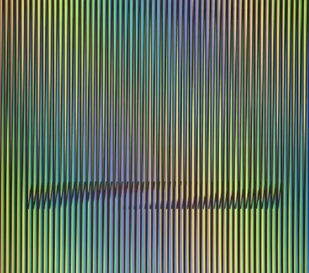 Литография Cruz-Diez - Serie Caura - 7