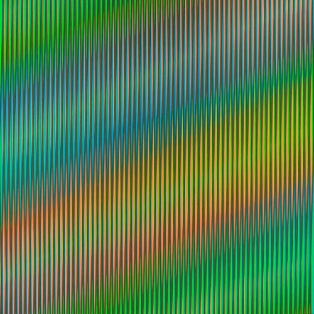 Литография Cruz-Diez - Serie Semana - Martes