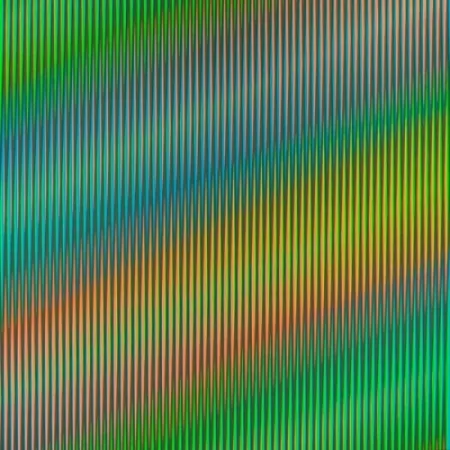 Литография Cruz-Diez - Serie Semana - Martes