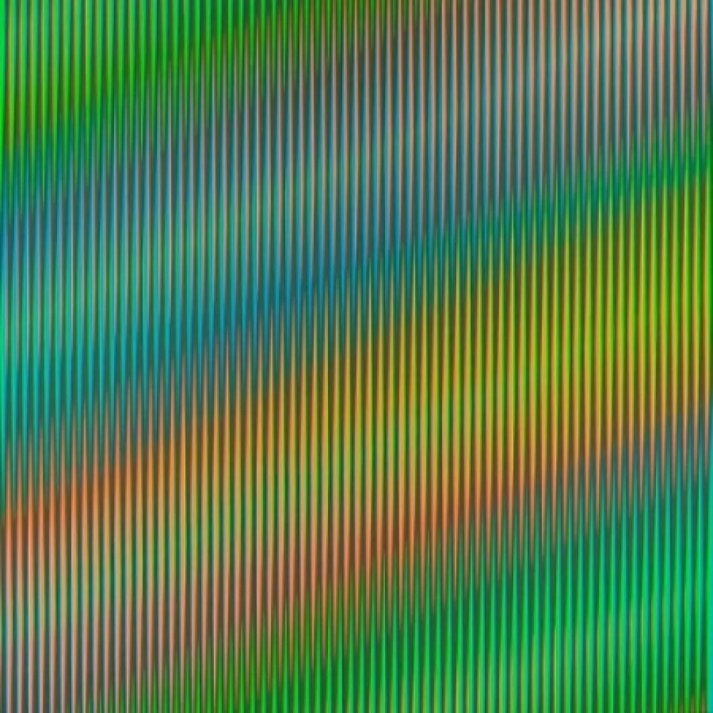 Литография Cruz-Diez - Serie Semana - Martes	