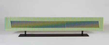 Керамика Cruz-Diez - Stèle horizontale 9