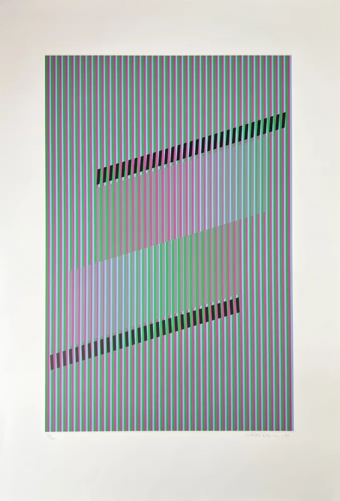 Сериграфия Cruz-Diez - Untitled