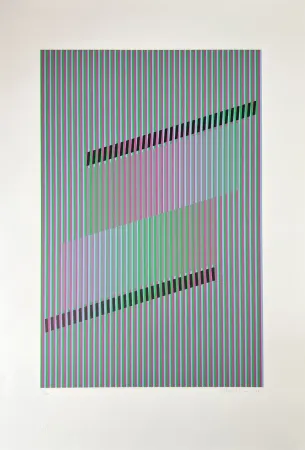 Сериграфия Cruz-Diez - Untitled