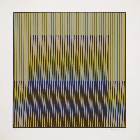 Литография Cruz-Diez - Untitled