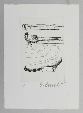 Гравюра Cucchi - Fiumi di ali