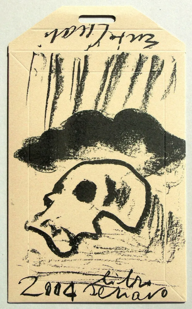 Сериграфия Cucchi - Libro schiavo