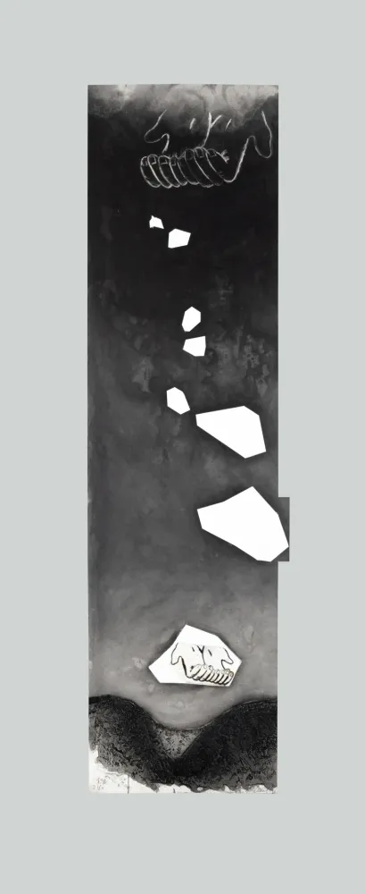 Офорт И Аквитанта Cucchi - Senza titolo