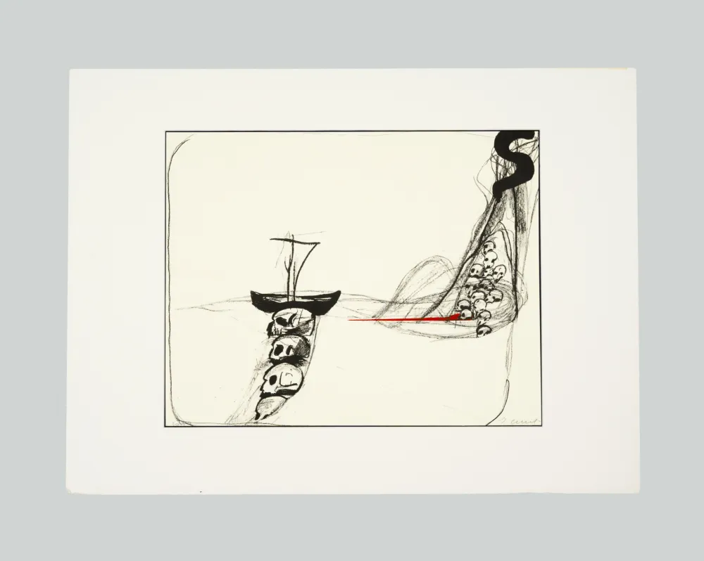 Литография Cucchi - Simm' nervusi